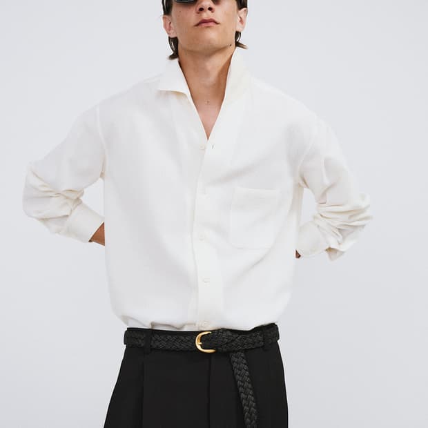 렉토 26SS 알란 리조트 셔츠 빈 아이보리