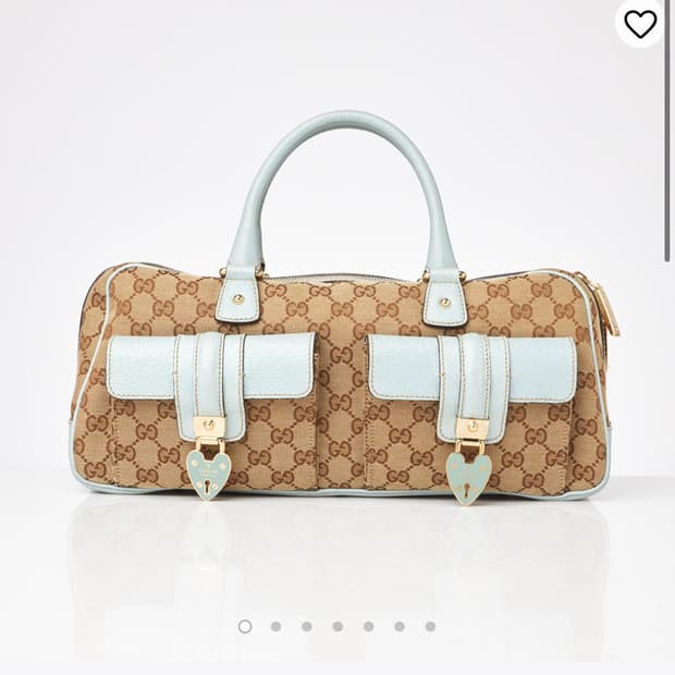 급매 가격협의 가능 주말동안)구찌 아카이브 하트커버 토트백