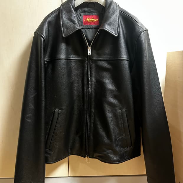 MUTIMER LEATHER JACKET (무티머 레더 자켓)