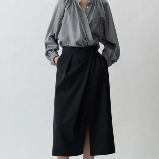 lfm 엘에프엠 핀턱 스커트 