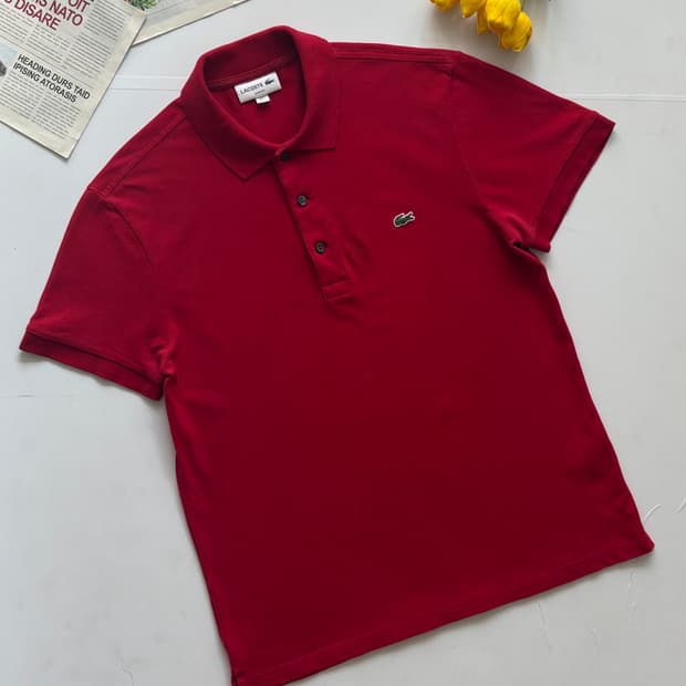 Lacoste 라코스테 PK 레드 카라티 