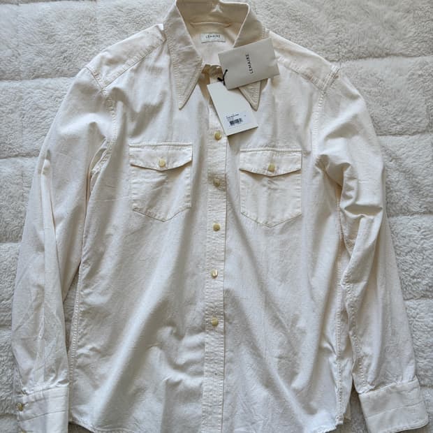 (새상품) 르메르 웨스턴 셔츠 50