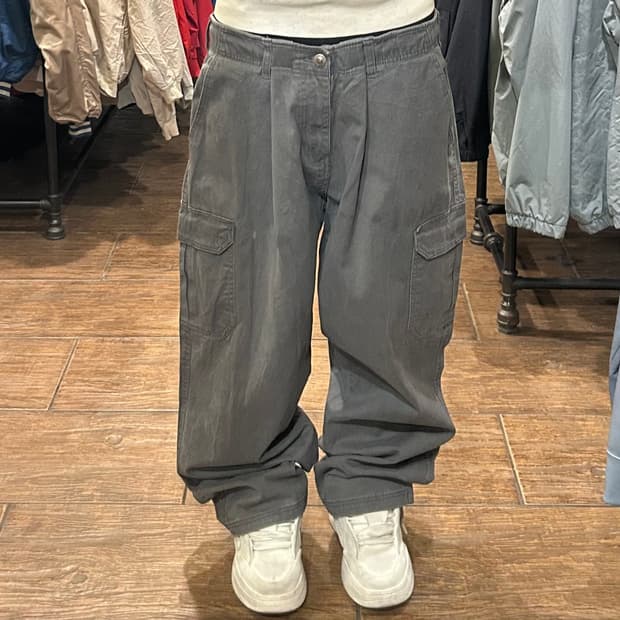 [HI] VTG 카고 팬츠 카키