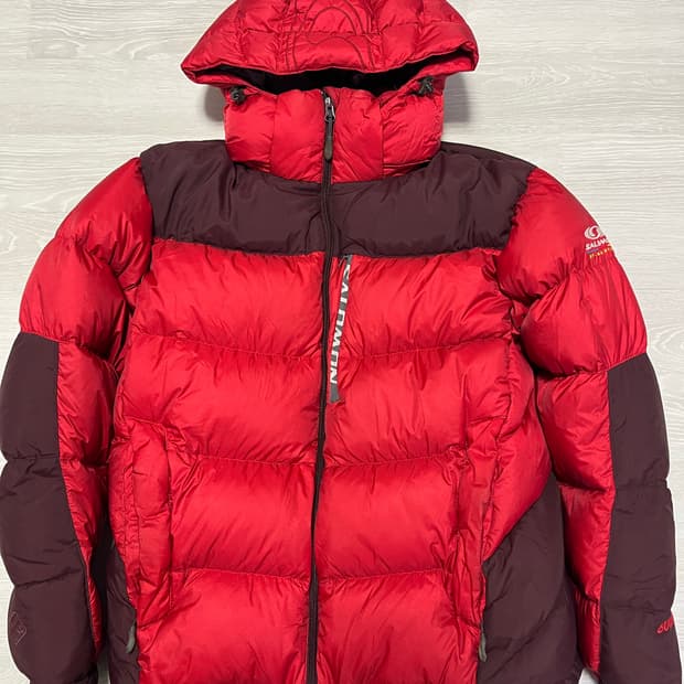 살로몬 구스다운 패딩M