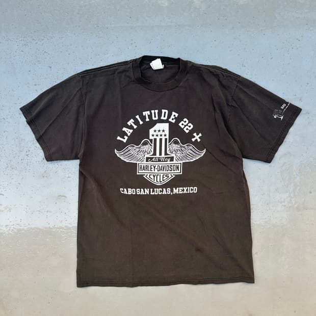 [할리데이비슨] •90s Vintage Short Sleeve Tee