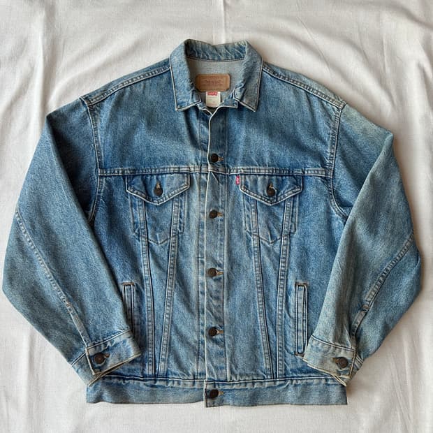 리바이스 80s 데님 트러커 자켓 타입3 XL made in USA