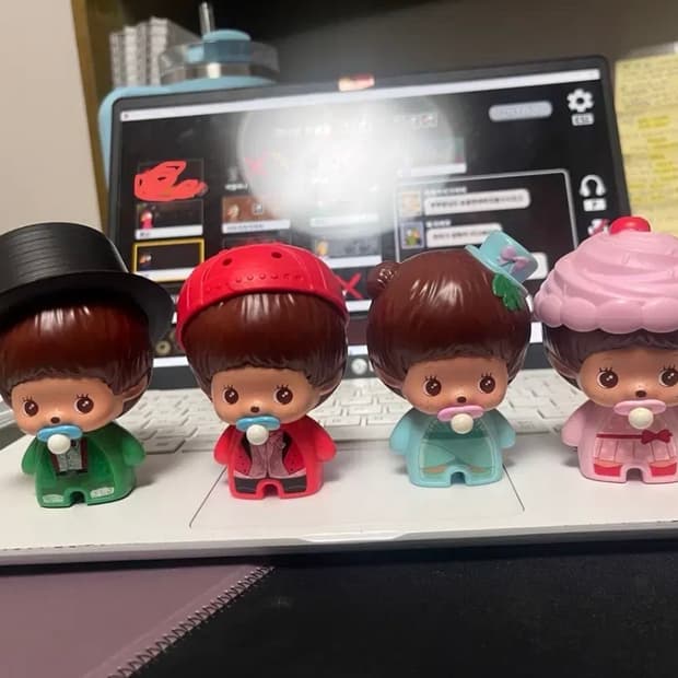 빈티지 2016 맥도날드 몬치치 피규어