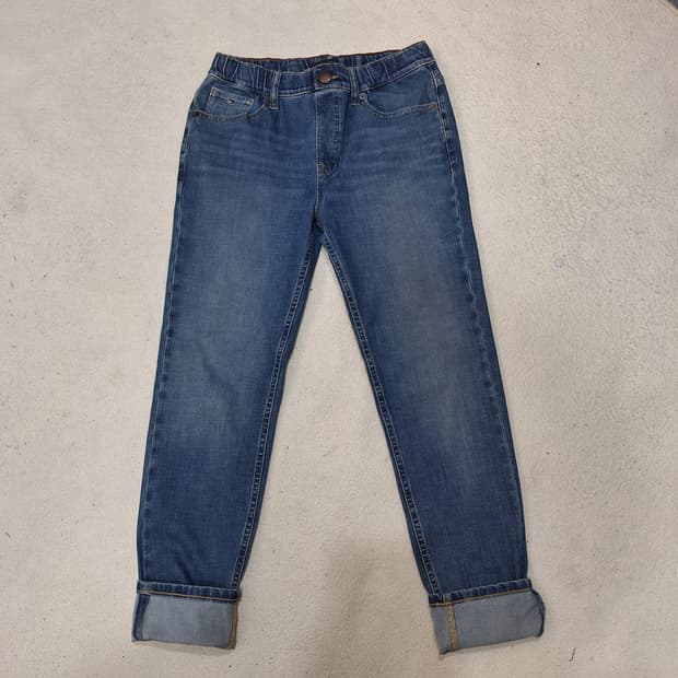 타미힐피거  슬림핏바지64(허리밴드)