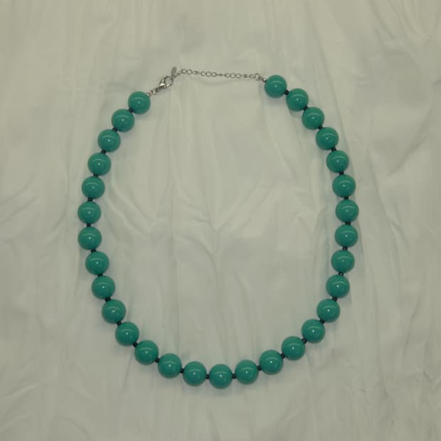 Mint necklace 