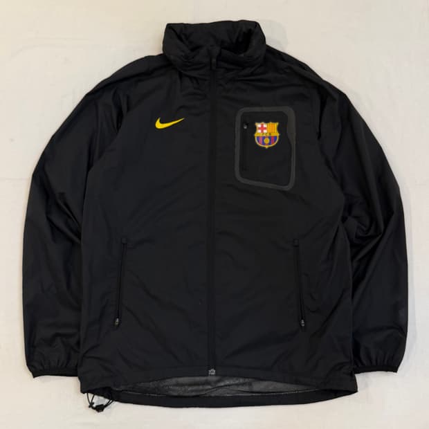 나이키 11-12 바르셀로나 바람막이 블랙
