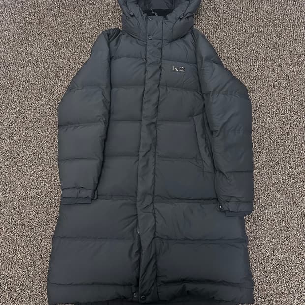 K2 케이투 구스다운 롱패딩 블랙 95(M)