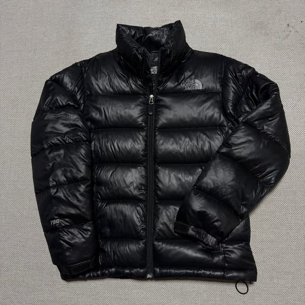 노스페이스 700 유광 패딩자켓