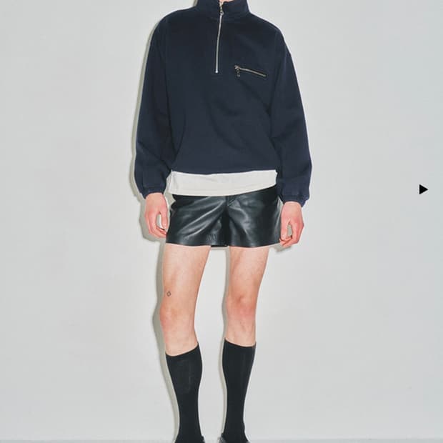 토니웩 하프집업 네이비