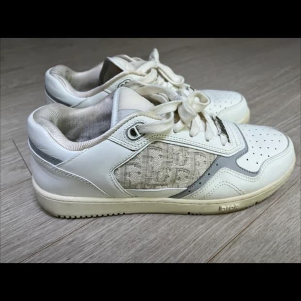 디올 b27 오블리크 로우탑 스니커즈 42사이즈