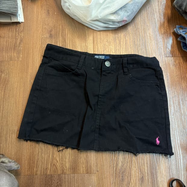 폴로 랄프로렌 로우라이즈 스커트