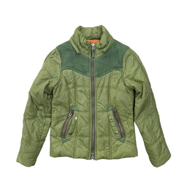 PRD 트리 리워크 패딩 자켓 그린