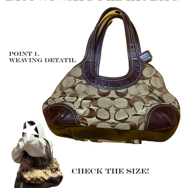 90‘s Coach Brown Shoulder Bag