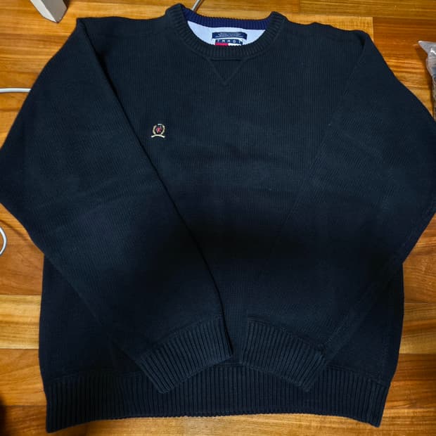 타미힐피거 빈티지 니트