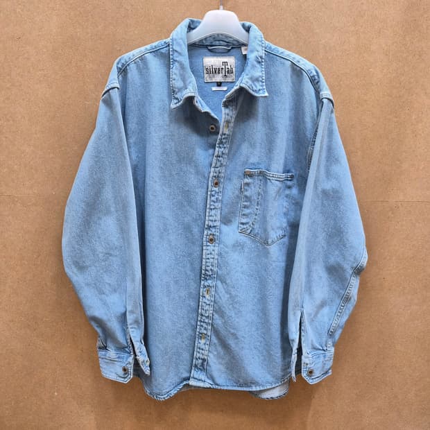 리바이스 실버탭 데님 셔츠