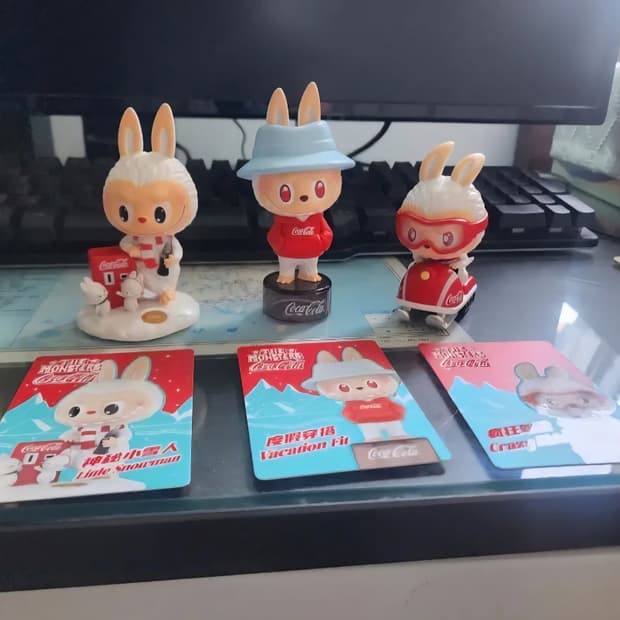 팝마트 라부부 코카콜라 시리즈 3종