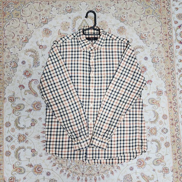 닥스 남성 코튼 체크 셔츠
100