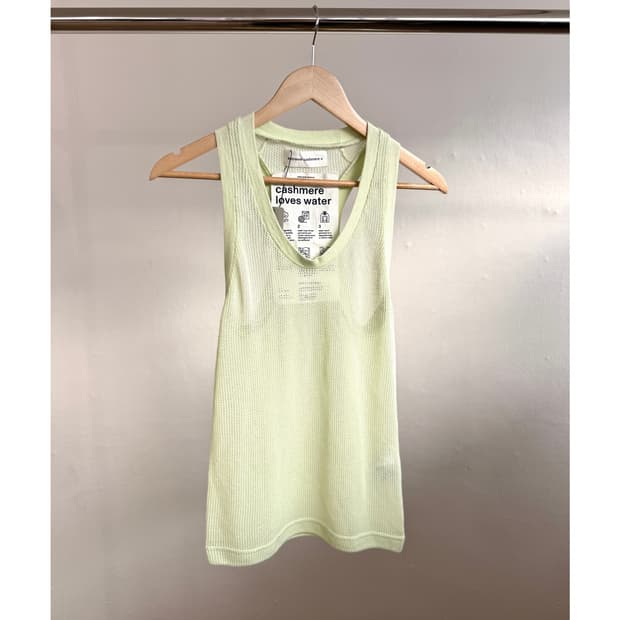 Mesh Tank Top (Light Green)