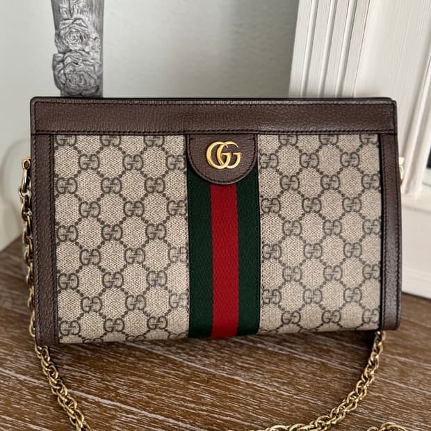 구찌 오피디아 GG 체인 숄더백