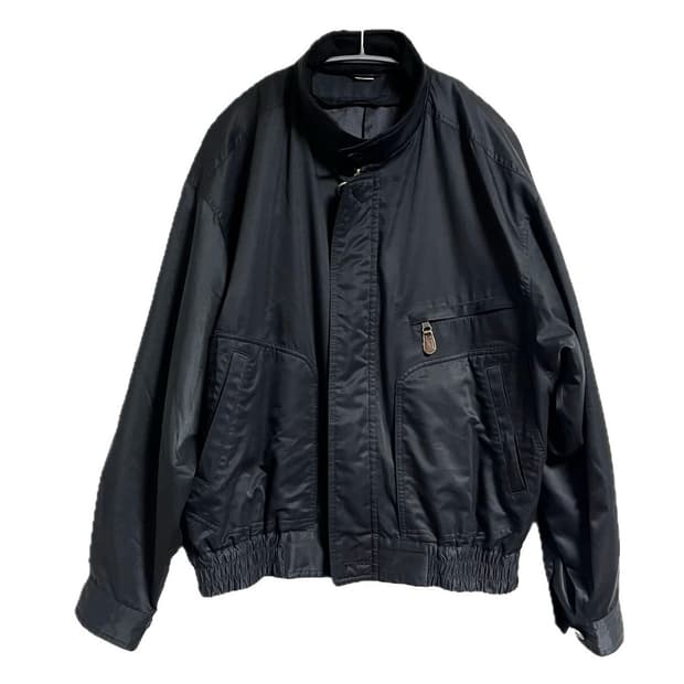 하이넥 블루종 자켓