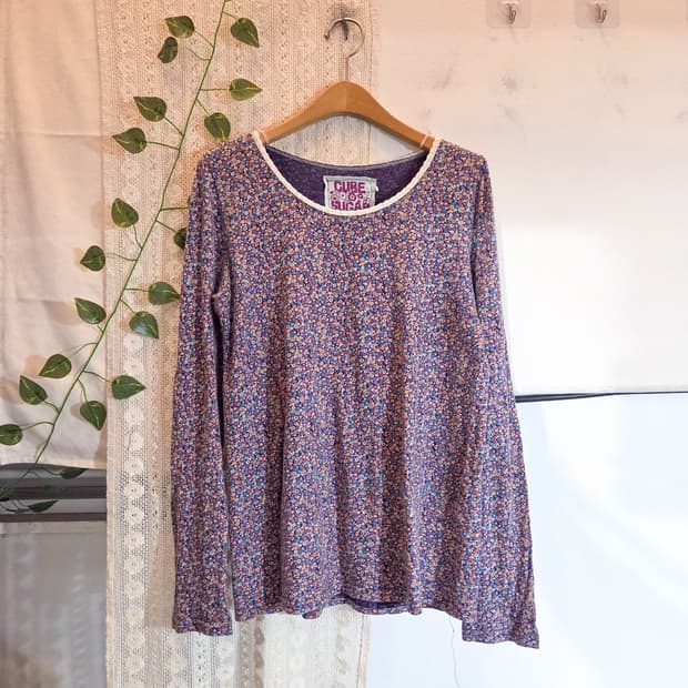 보라 잔꽃 슬리브