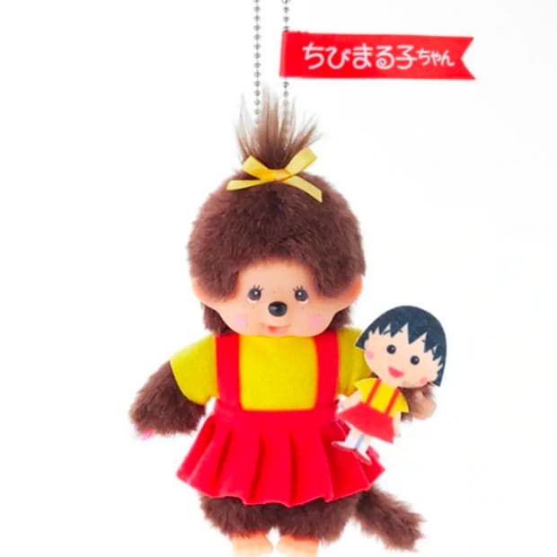 몬치치 x 치비 마루코 쨩 키체인 입니다