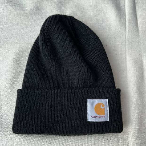 칼하트 비니 블랙(made in Canada)