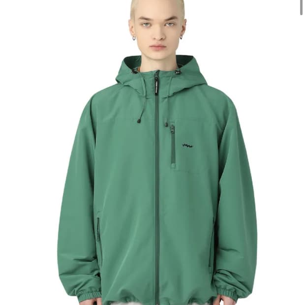 Yeseyesee windbreaker teal