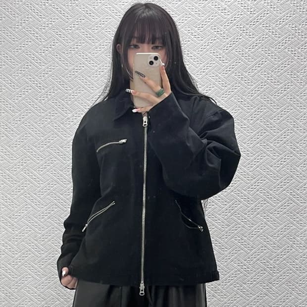 토니웩 스트릿 캐주얼 페이드 이펙트 워크 자켓 XL C10475