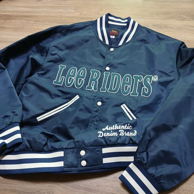 LEE 리 라이더스 바시티 자켓 바람막이 오버핏