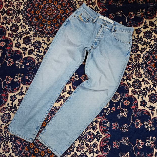 디젤(DIESEL) 빈티지 베이직 데님 팬츠 34size