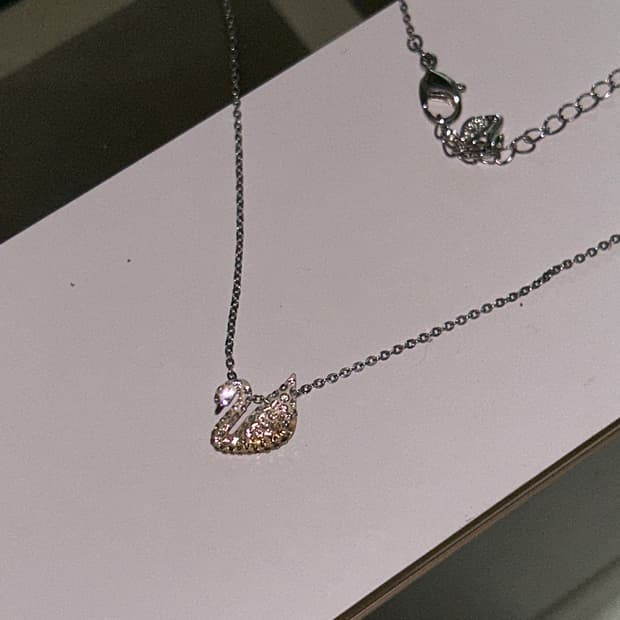 전남친이 준 스와로브스키스완목걸이