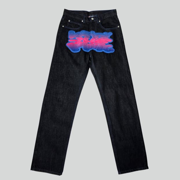 [30]반디더핑크 VANDY THE PINK 그라피티 데님 팬츠