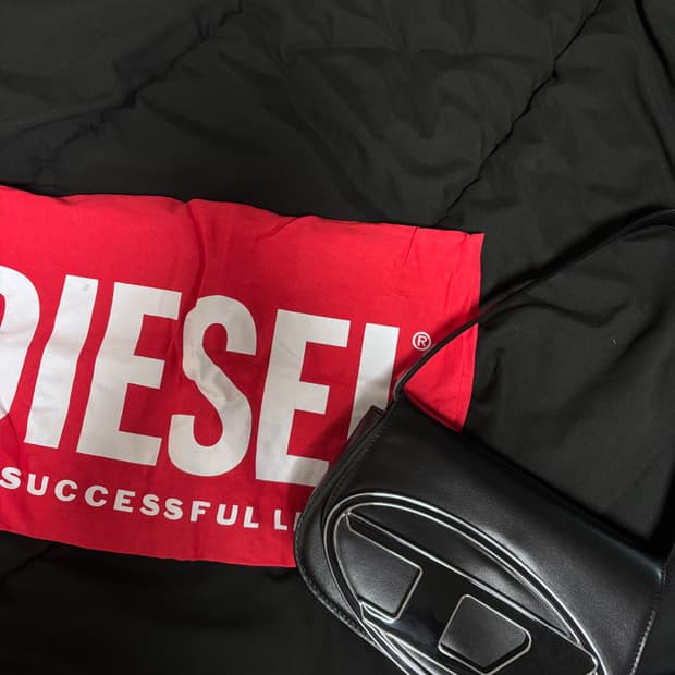 23FW 디젤 1DR 숄더백 블랙 (더스트백+가방본품)