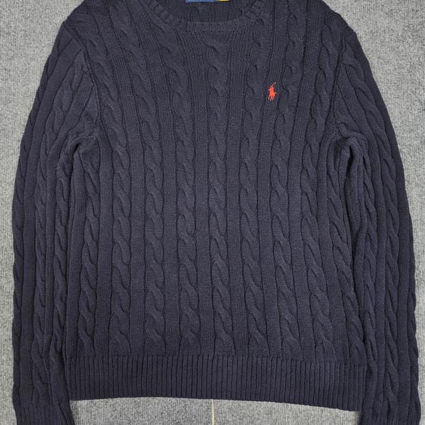 폴로 랄프로렌 신형 케이블 니트 스웨터 급처