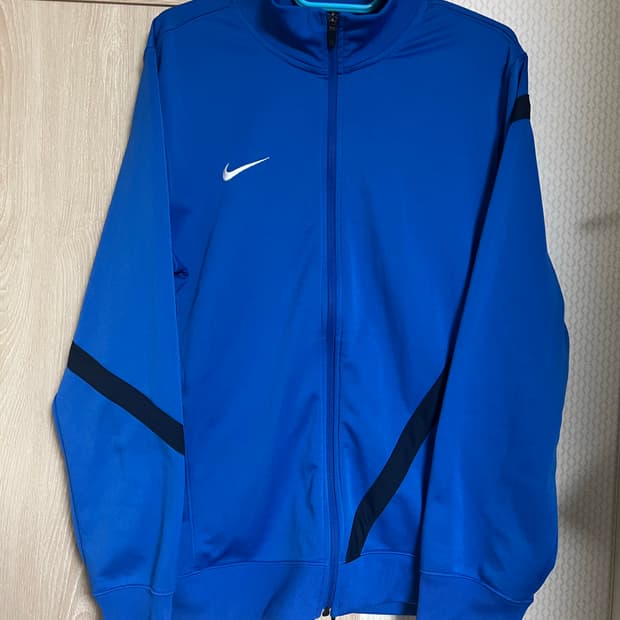 나이키 블루 져지 트랙탑 xl