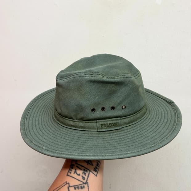FILSON 필슨 그린 버킷햇 부시햇 페도라