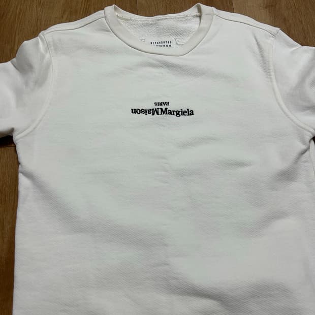 마르지엘라 맨투맨 s사이즈