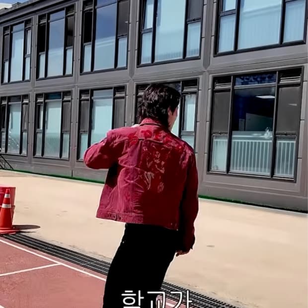 [제이통 착용][새상품]데우스 엑스 마키나 시시피언 자켓 와인 M