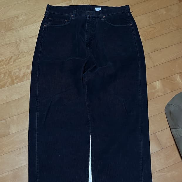 리바이스 565 코듀로이 팬츠 34x30 다크 브라운