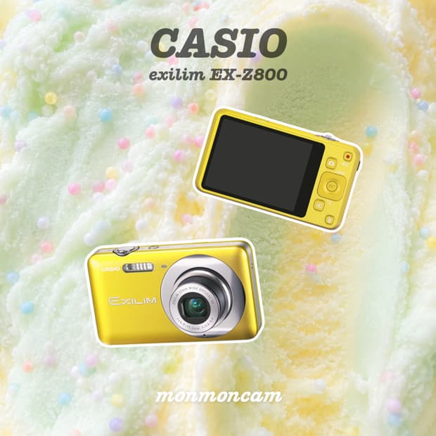 뽀용💛 Casio exilim EX-Z800 카시오 엑슬림 디카 노랑
