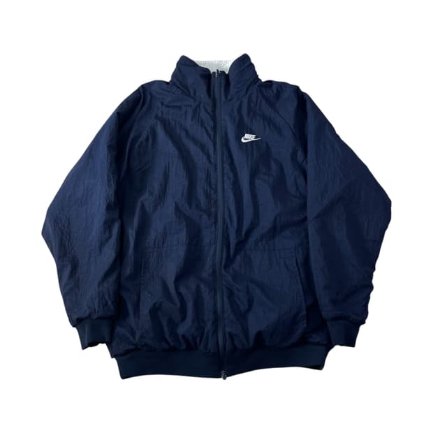 100 나이키 리버시블 양털 나일론 자켓