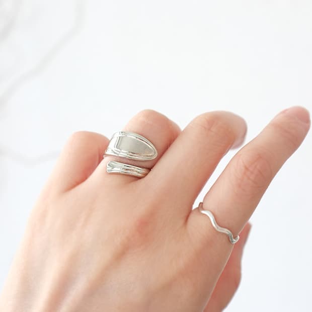 빈티지 스푼링 빈티지 스푼반지 더블 빈티지반지