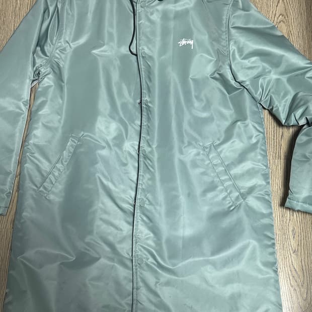 스투시 세이지그린 야상