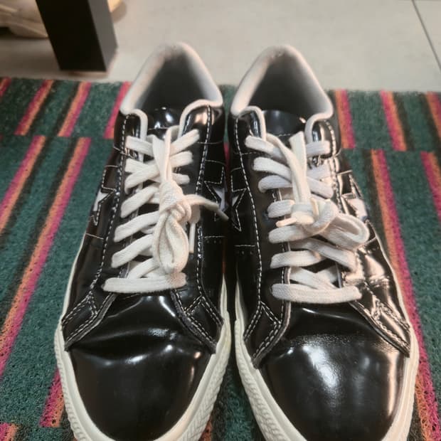 컨버스 원스타 로우블랙 250사이즈