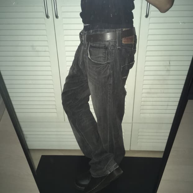 리바이스 517 블랙 흑청 빈티지데님